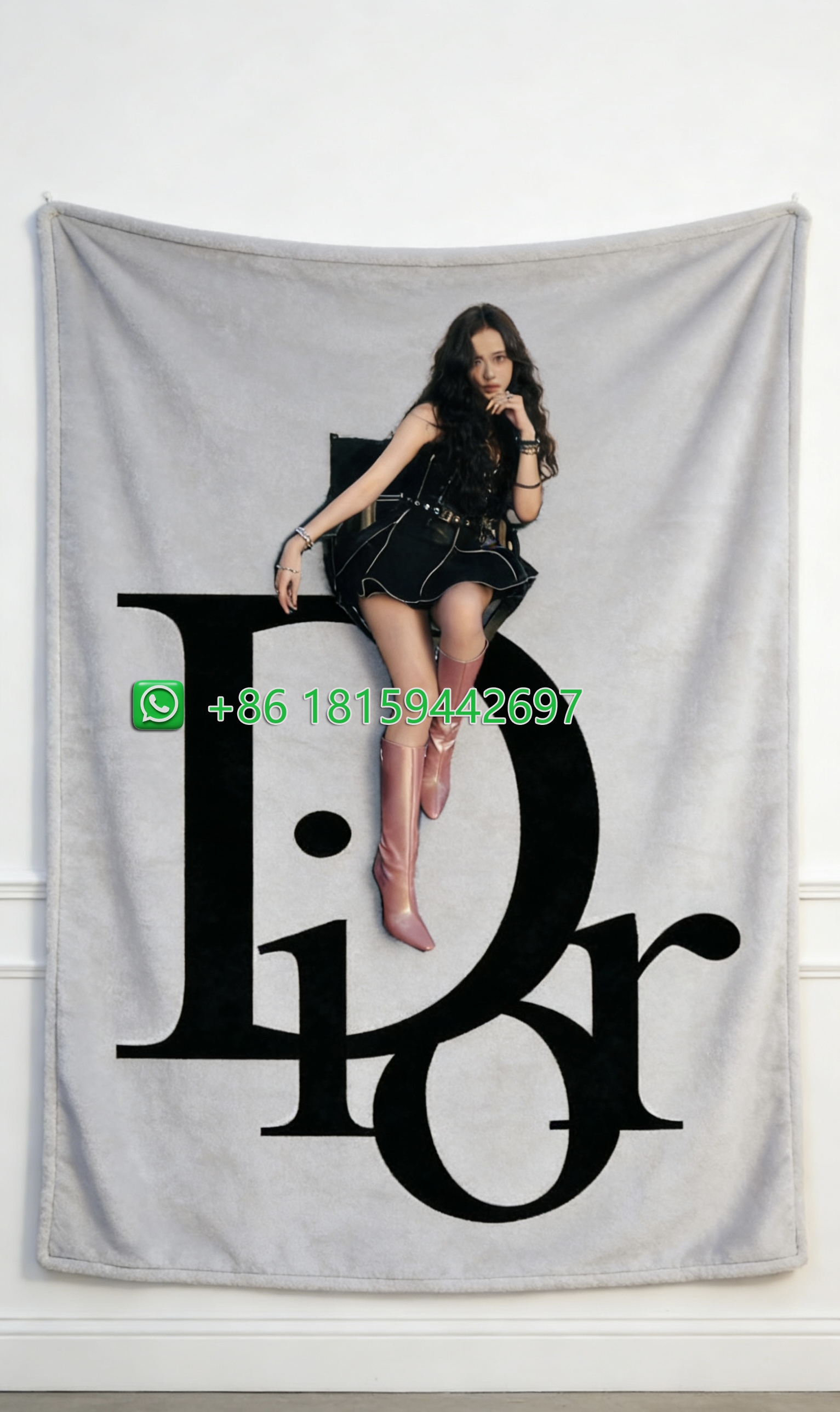 Dior Throw Blankets